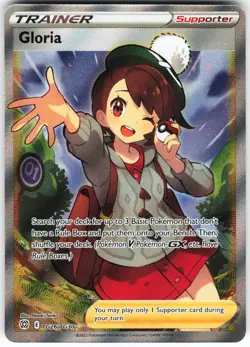 Gloria TG26/TG30 Pokemon SWSH09: Brilliant Stars Trainer Gallery Holo Ultra Rare - Image 1