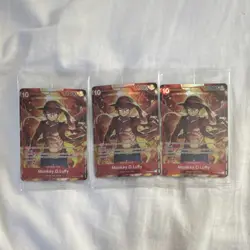 Bandai One Piece Card Game Monkey D. Luffy ST10-006 Character English Mixed Lot - Image 1