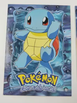 Topps Pokemon Squirtle Wartortle Blastoise E7 E8 E9 Movie Cards Non Holo - Image 4