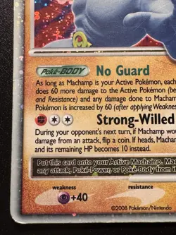 Machamp LV.X 98/100 D&P Stormfront Pokemon Card Holo Foil Rare HP - Image 5