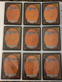 Vintage Magic The Gathering Binder Collection Card Lot MTG 1993-2003 Rares - Image 2