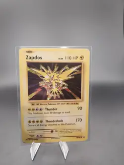 Pokemon Card Zapdos Holo Rare XY - Evolutions 42/108 HEAVY PLAY - Image 1
