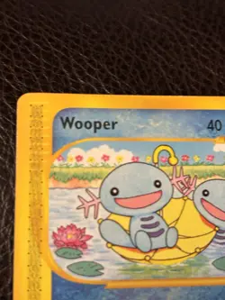 Pokemon TCG Aquapolis Wooper Card Regular, Common, 117/147 Series - Image 2