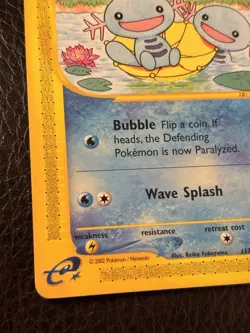 Pokemon TCG Aquapolis Wooper Card Regular, Common, 117/147 Series - Image 5