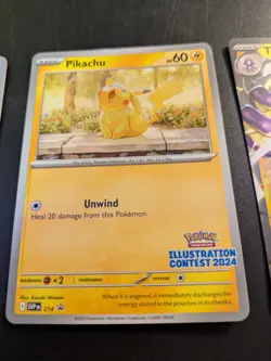 2024 Illustration Contest Set Pokemon Cards. Opened But Never Used. - Image 3