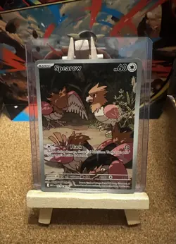 Spearow Mega Evolution 151/132 Full Art Illustration Rare Pokemon TCG Card NM - Image 1