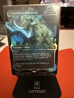 Craterhoof Behemoth (Showcase) Tarkir: Dragonstorm Foil - Image 1