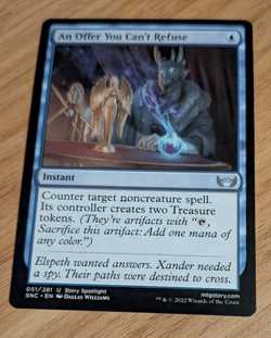 MTG An Offer You Can't Refuse Streets of New Capenna NM - Image 1