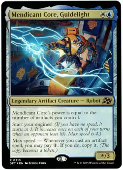 Mendicant Core, Guidelight (Foil) - 0213 - Aetherdrift - MTG - NM/M - Image 1