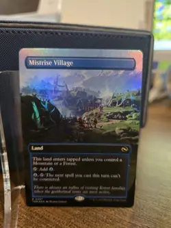 Mistrise Village (Borderless) Tarkir: Dragonstorm Foil - Image 1