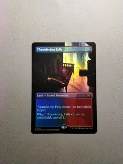 Murders at Karlov Manor: Thundering Falls (Foil Borderless Variant) - Image 1