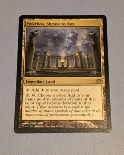 Nykthos, Shrine to Nyx | Magic: The Gathering |Theros | Rare - Image 1
