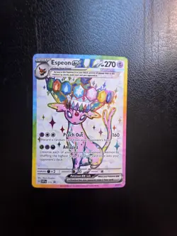 Espeon EX SVP 175 Ultra Rare SV Promo Pokemon Card - NM - Image 1