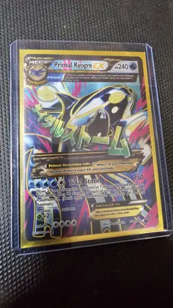 Pokemon TCG Primal Kyogre EX Primal Clash Holo Full Art *Read Description* - Image 1