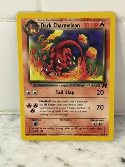 Pokemon - Dark Charmeleon - Team Rocket - W Stamp 32/82 WOTC - Image 1