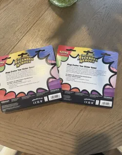 2x Pokemon TCG Ascended Heroes Tech Sticker Collection New Sealed FAST SHIPPING - Image 2