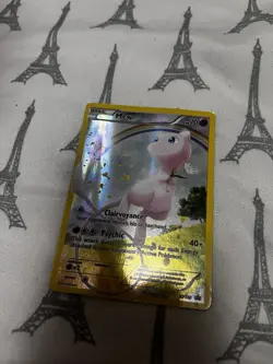Pokemon Mew Full Art Holo Black Star Promo 2016 XY110 TCG - Image 1