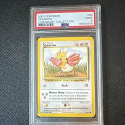 Pokemon TCG Spearow 94/110 Legendary Collection Regular Common PSA 9 Basic - Image 1