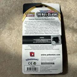 Pokemon TCG Sword & Shield Checklane Blister Pack Noctowl Black Star Promo Coin - Image 2