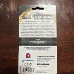 Pokemon TCG Sword & Shield Checklane Blister Pack Noctowl Black Star Promo Coin - Image 2