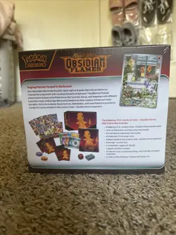 Pokemon: Scarlet & Violet 3: Obsidian Flames Elite Trainer Box - 9 Packs 820650853913 - Image 3