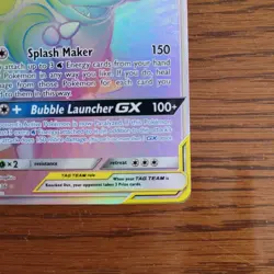 Pokemon Blastoise & Piplup Tag Team GX Sun & Moon Cosmic Eclipse 253/236 NM/M - Image 5