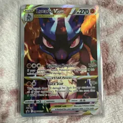 Pokemon TCG Lucario VSTAR SWSH291 SWSH: Sword & Shield Promo Full Art Holo NM - Image 1