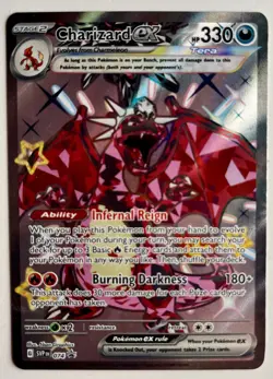Pokemon TCG Charizard EX SVP074 Black Star Promo NM/MT Condition - Image 1