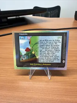 2000 Pokemon TV Animation Series 2 #EP3 Ash Catches a Pokemon Blue Logo - Image 2