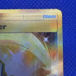 Pokemon Sun & Moon Crimson Invasion 120/111 Secret Rare Gold Counter Catcher - Image 3