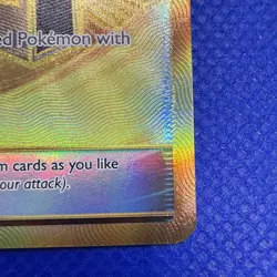 Pokemon Sun & Moon Crimson Invasion 120/111 Secret Rare Gold Counter Catcher - Image 4