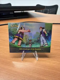 Pokemon Topps TV Animation Edition EP4 Challenge Of The Samurai Card-LP/NM!! - Image 1
