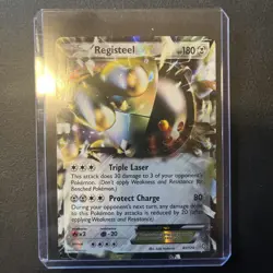 Registeel EX 81/124 Dragons Exalted Holo Pokemon - Image 3
