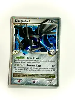 Pokemon TCG Dialga G LV.X Ultra Rare Card 122/127 NM - Image 1