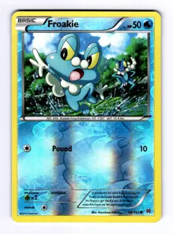 Froakie XY - BREAKthrough #46 (2015) Common Reverse Holo NM Pokemon - Image 1