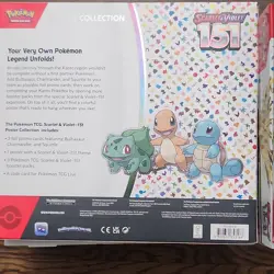 Pokemon TCG Scarlet & Violet 151 Poster & Zapdos ex Collection Boxes - Image 3