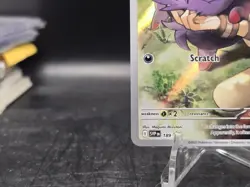 N’s Zorua SVP 189 Journey Together Pokemon Center Stamped Black Star Promo NM - Image 4
