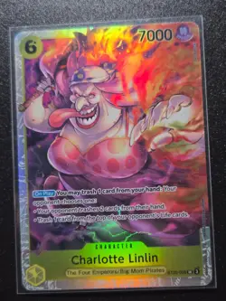 ONE PIECE ENGLISH CARD GAME HOLO CARTE Charlotte Linlin ST20-005 EN ST ** - Image 1