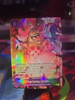 Charlotte Linlin OP08-069 Super Rare Foil Two Legends One Piece - Image 1
