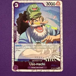 Uso-Hachi ST18-001 Holo Foil Premium Collection PRB02 One Piece Card Game - Image 1