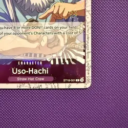 Uso-Hachi ST18-001 Holo Foil Premium Collection PRB02 One Piece Card Game - Image 5
