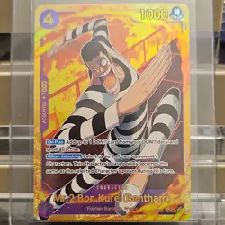 Mr. 2 Bon Clay Bentham English One Piece Card Game SEC EB01-061 PRB-02 - Image 1