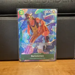 One Piece TCG PRB-01 Premium Booster Bartolomeo Pirate Alt Art P-029 - Image 1