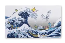 Pokemon TCG! Great Wave Pikachu & Friends Playmat. BRAND NEW IN BOX - Image 1