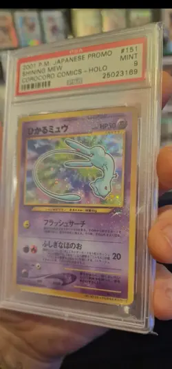 PSA 9 Pokemon Shining Mew Corocoro Promotional Cards Holo (Japanese) - Image 3
