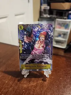 Donquixote Rosinante OP12-108 One Piece Illustration Promo Alt Art NM - Image 1