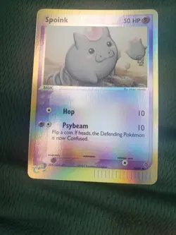 SPOINK 74/97 EX DRAGON REVERSE HOLO POKEMON TCG 2003 NM - Image 1