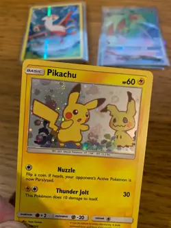 NM! Pikachu SM162 Sun & Moon Holo Black Star Promo Pokemon Card! FAST P&P! - Image 3