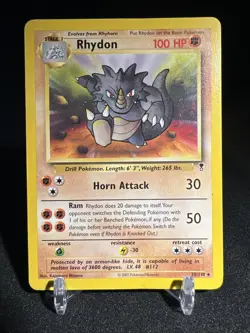 Rhydon 35/110 - Legendary Collection - Pokemon Card 2002 - Image 1