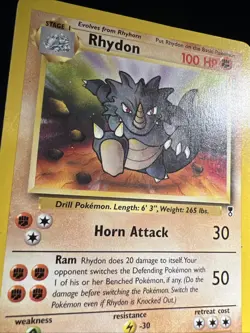 Rhydon 35/110 - Legendary Collection - Pokemon Card 2002 - Image 2